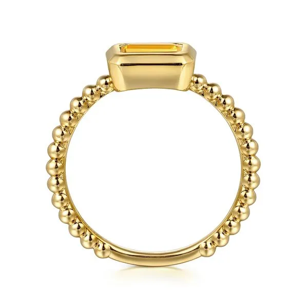 14kt YG Citrine Ring thumb image 2