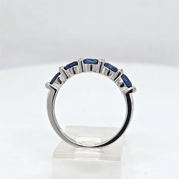 14kt WG Sapphire and Diamond Ring thumb image 2