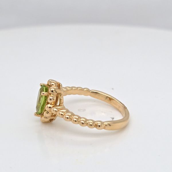 YG Peridot Ring Image 2 Carroll's Jewelers Doylestown, PA