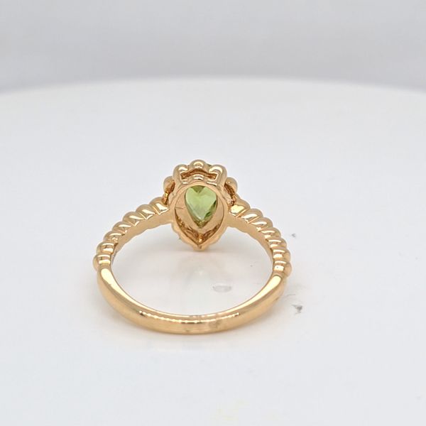 YG Peridot Ring Image 3 Carroll's Jewelers Doylestown, PA
