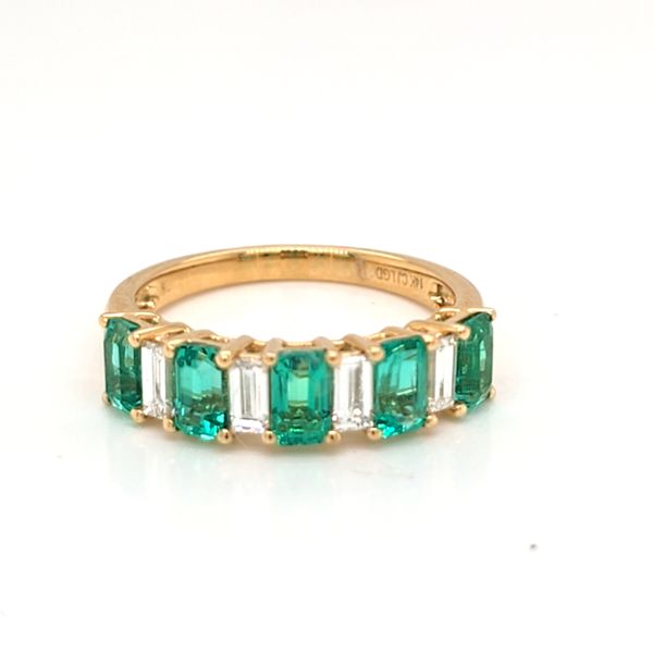 LG Emerald and Diamond Ring Carroll's Jewelers Doylestown, PA
