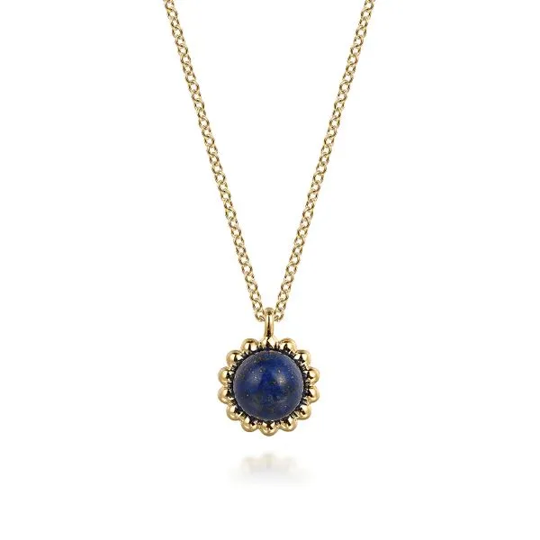 14kt YG Lapis Pendant similar item image