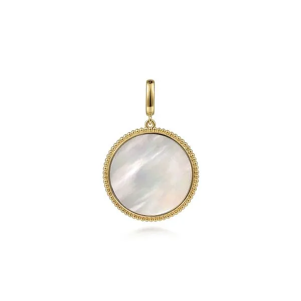 Detachable Mother of Pearl Pendant Carroll's Jewelers Doylestown, PA