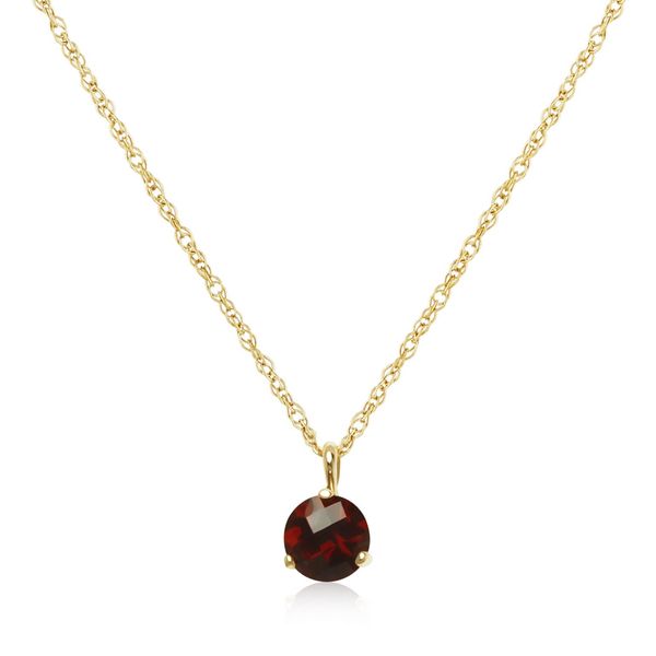 YG Garnet Necklace Carroll's Jewelers Doylestown, PA