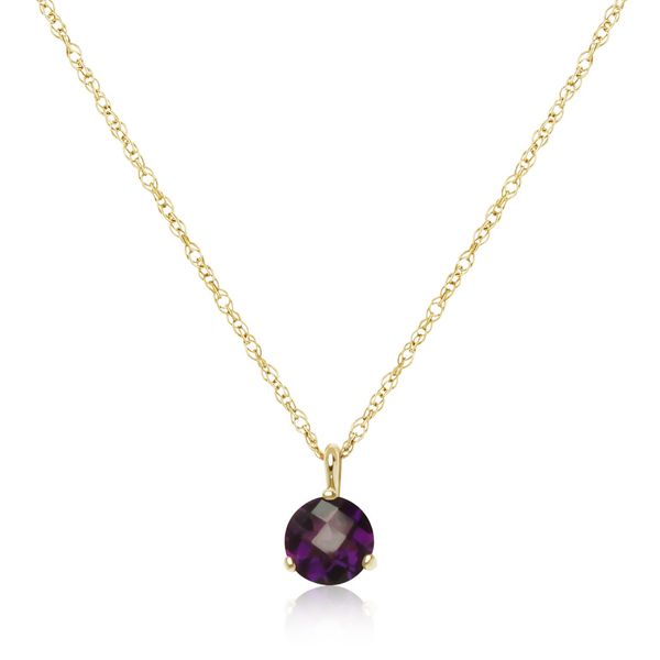 YG Amethyst Necklace Carroll's Jewelers Doylestown, PA