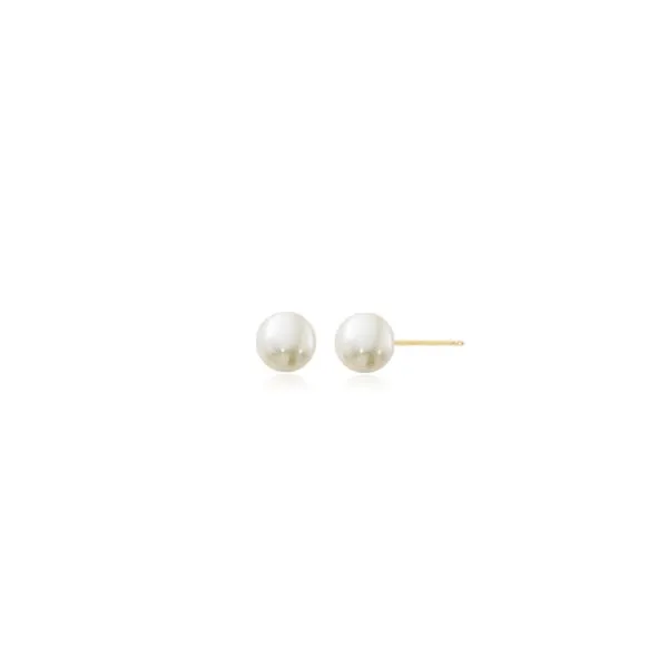 4.5mm Pearl Stud Earrings