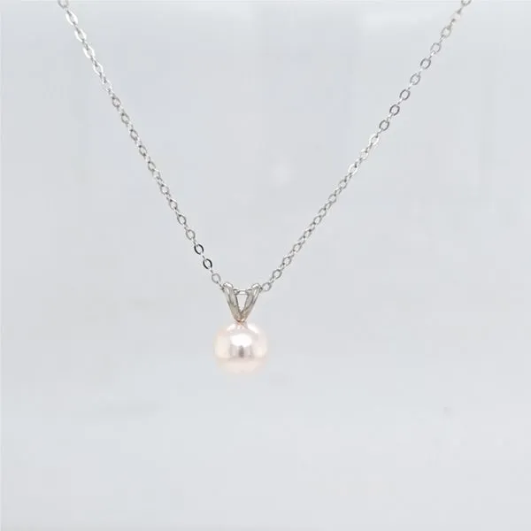 14k WG Pearl Pendant Carroll's Jewelers Doylestown, PA