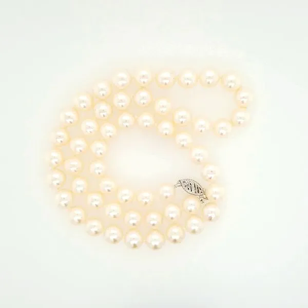 8.00x7.5mm Fresh Water Pearl Strand  - 18