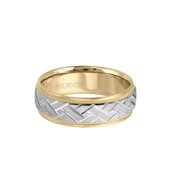 Two-Tone White and Yellow Band similar item image