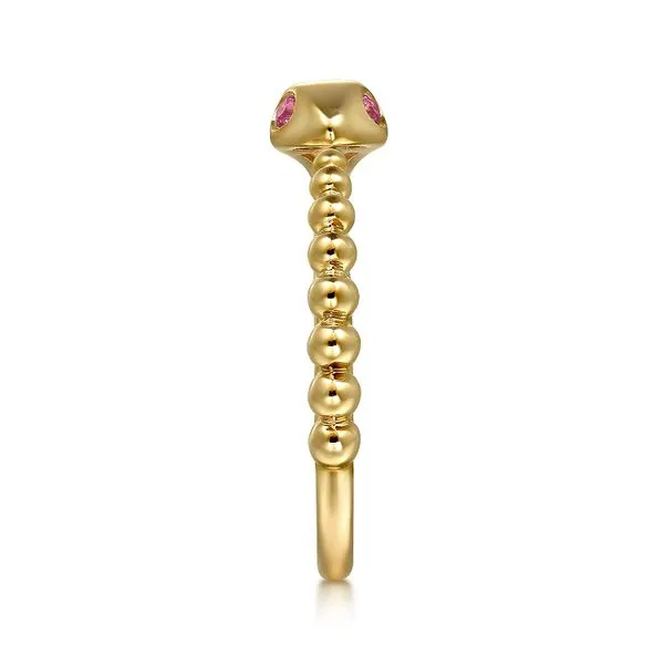 Gabriel 14kt YG Snake Ring thumb image 3