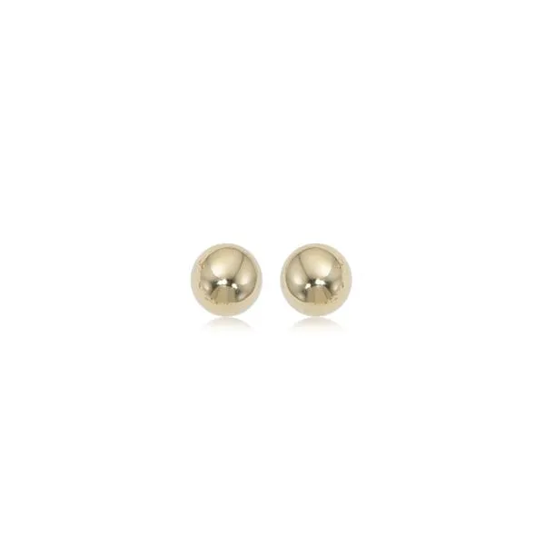 14kt YG 8mm Ball Stud Stud Earrings Carroll's Jewelers Doylestown, PA
