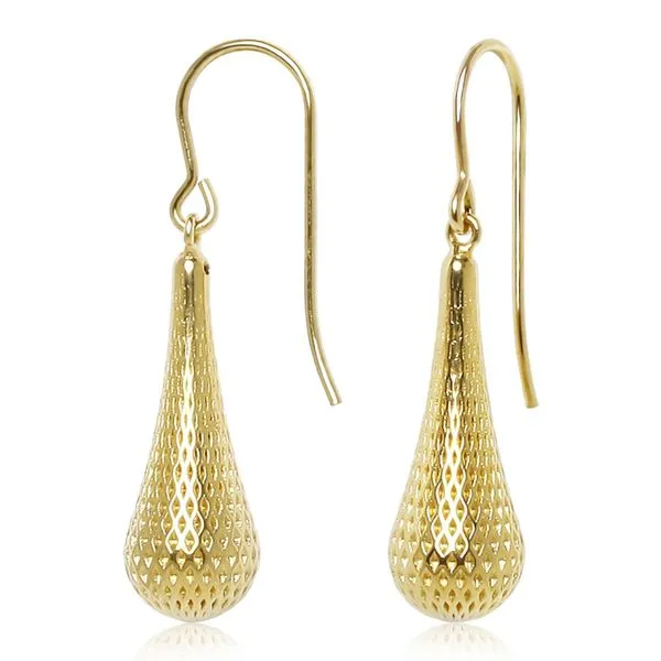 14kt YG Drop Earrings Carroll's Jewelers Doylestown, PA