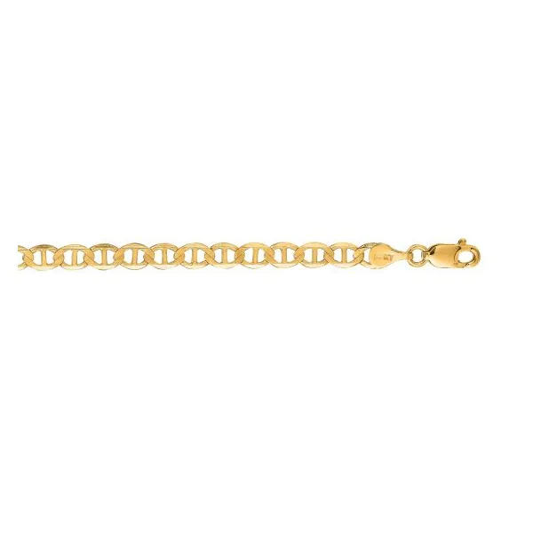 14kt YG Solid Mariner Link Chain Carroll's Jewelers Doylestown, PA