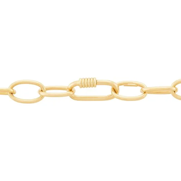 14kt Oval LInk Chain Necklace