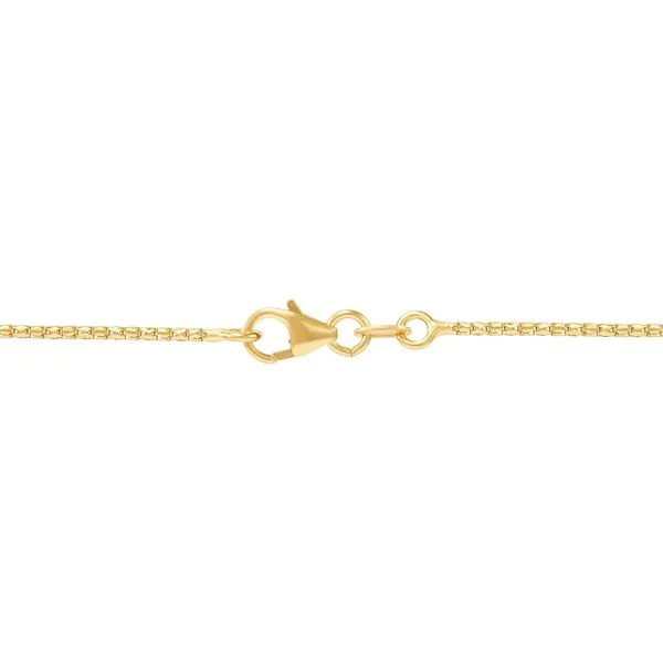 14kt YG 18\ Birdcage Chain