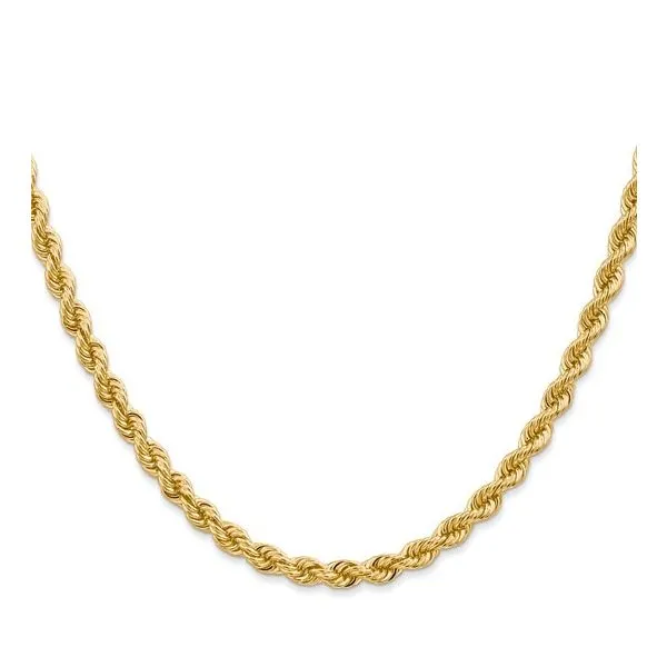 14kt YG Solid Rope Chain Carroll's Jewelers Doylestown, PA