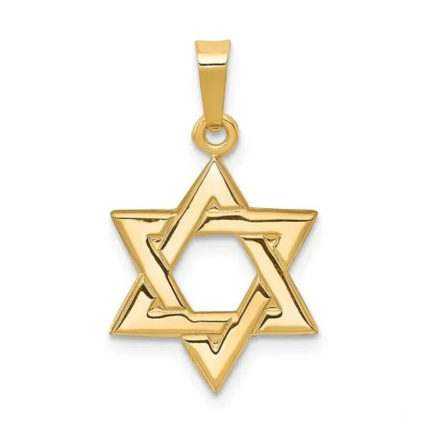 14kt YG Star of David