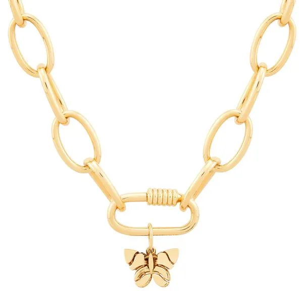 14kt YG solid Butterfly charm