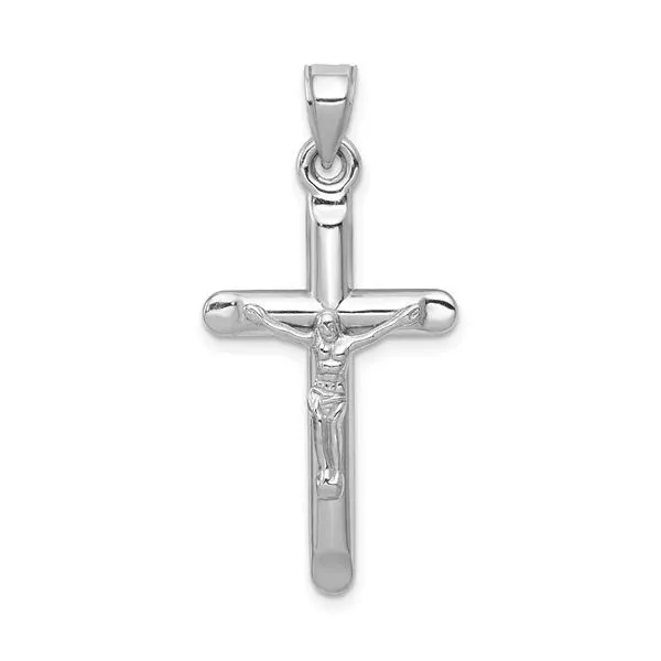 14kt WG Crucifix Carroll's Jewelers Doylestown, PA