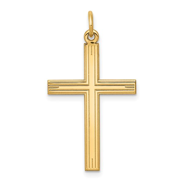 14kt YG Cross Carroll's Jewelers Doylestown, PA