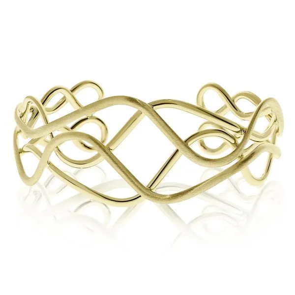14kt YG Cuff Bracelet