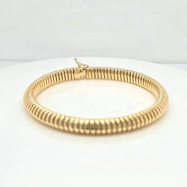 !4kt YG Tubogas Bracelet Image 2 Carroll's Jewelers Doylestown, PA