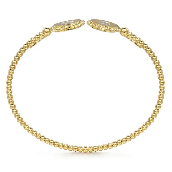 Gabriel Diamond Initial bracelet thumb image 2
