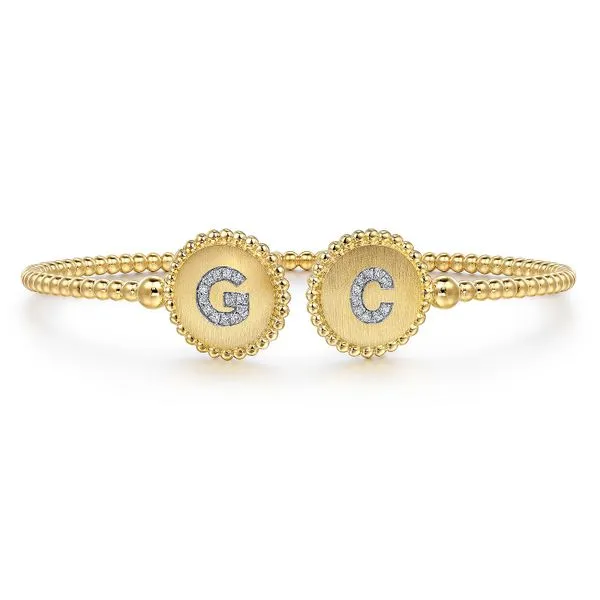 Gabriel Diamond Initial bracelet similar item image