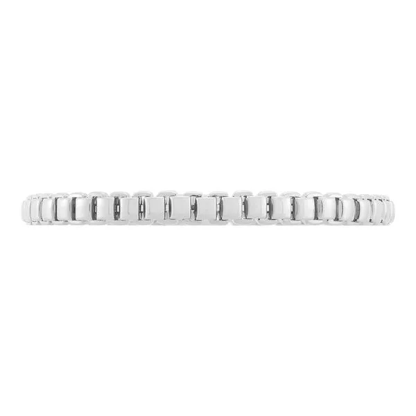 14kt WG Flexible cuff bracelet