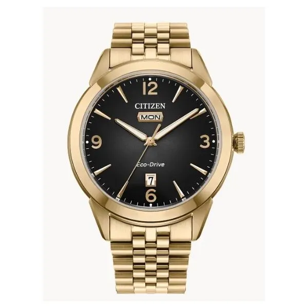 Citizen Rolan Gold Tone Eco Drive Watch