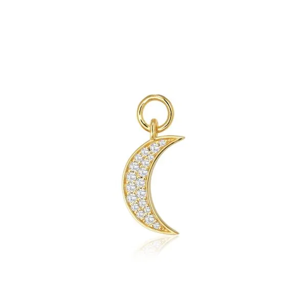 GP Crescent Moon necklace/Earring Charm Carroll's Jewelers Doylestown, PA