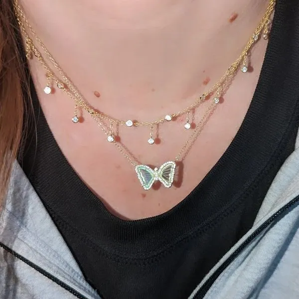 SS Station Necklace Image 2 Carroll's Jewelers Doylestown, PA