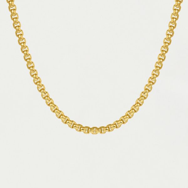 Gold Plated Rounded Box Chain Carroll's Jewelers Doylestown, PA