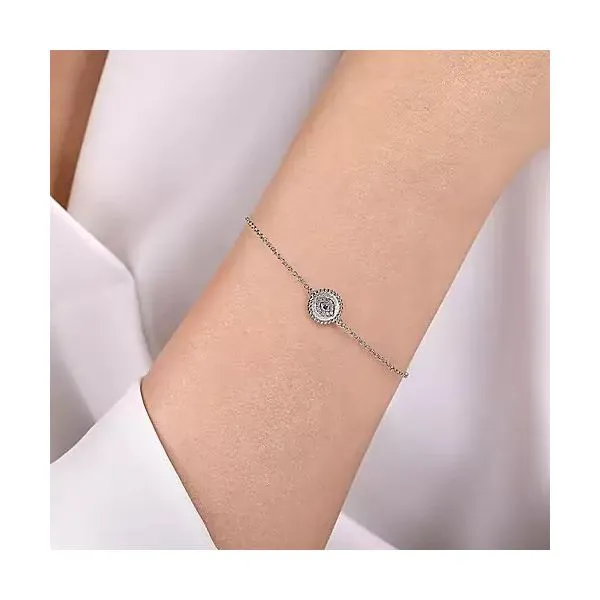 SS Evil Eye Bracelet Image 2 Carroll's Jewelers Doylestown, PA