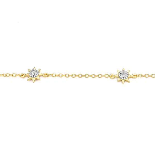 SS/GP Station Bracelet Carroll's Jewelers Doylestown, PA