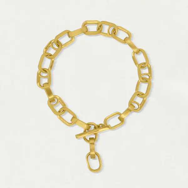 22kt YP chain Link Bracelet Carroll's Jewelers Doylestown, PA