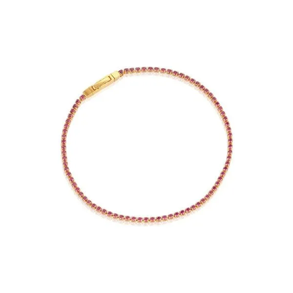 GP/SS Red CZ bracelet