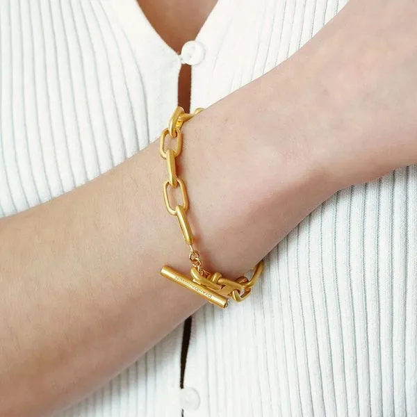 22kt GP Chain Bracelet