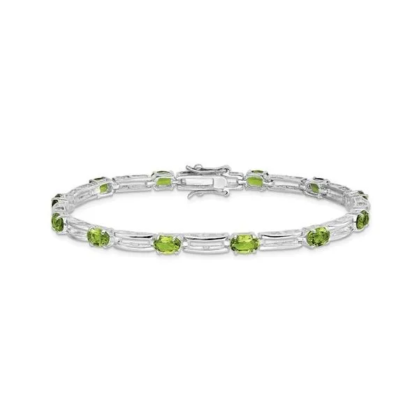 SS Peridot Bracelet
