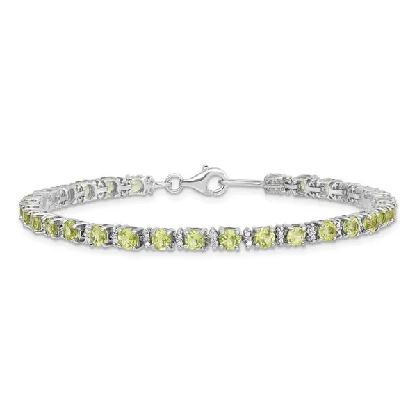 SS Peridot Bracelet