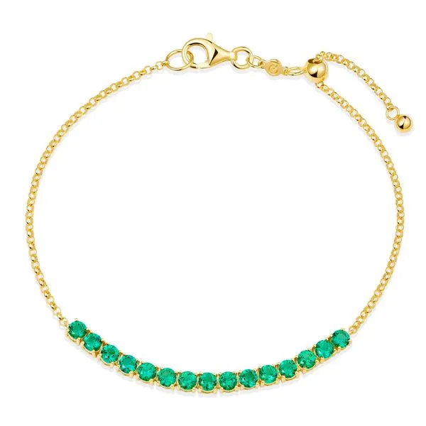 GP/SS Lab Grown Emerald Bracelet