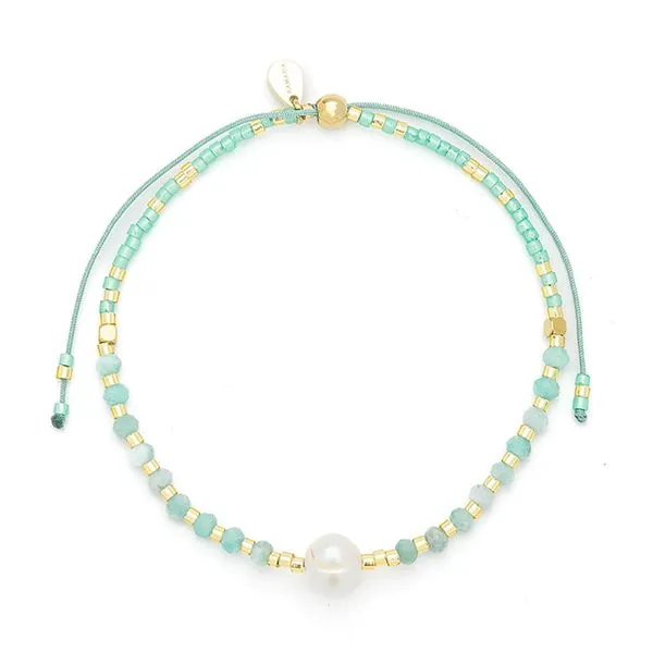 Amazonite Bead and FWP Bracelet Carroll's Jewelers Doylestown, PA