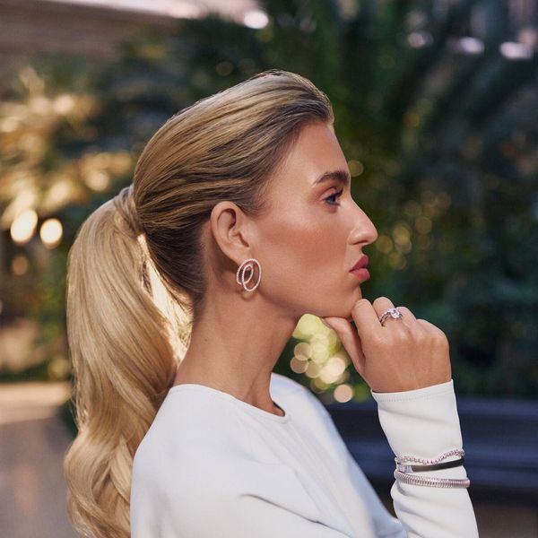 SS Polished Bangle Bracelet Image 2 Carroll's Jewelers Doylestown, PA