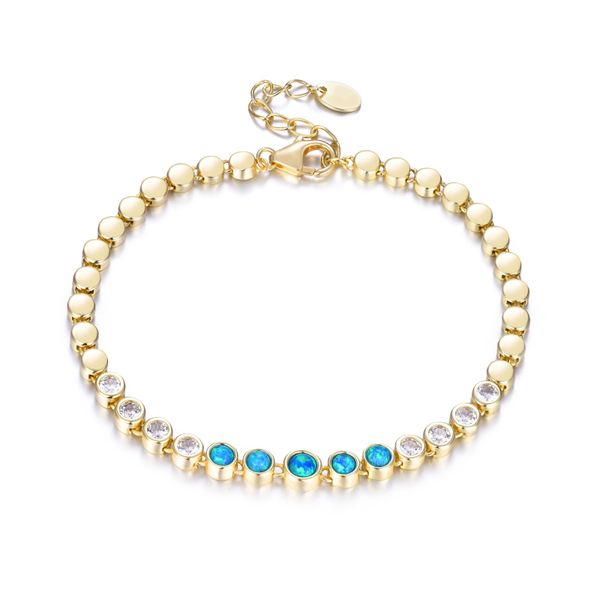 GP Opal and CZ bracelet Carroll's Jewelers Doylestown, PA