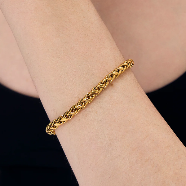 GP Woven Chain Bracelet Image 2 Carroll's Jewelers Doylestown, PA