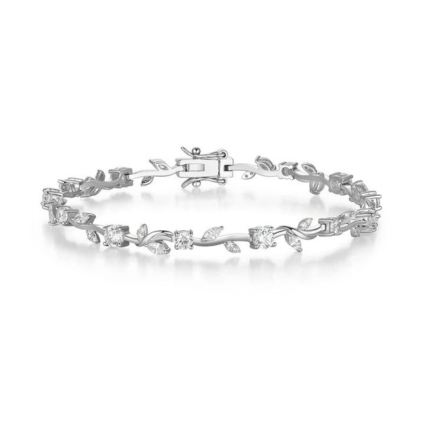 SS Round and Marquise CZ tennis bracelet Carroll's Jewelers Doylestown, PA