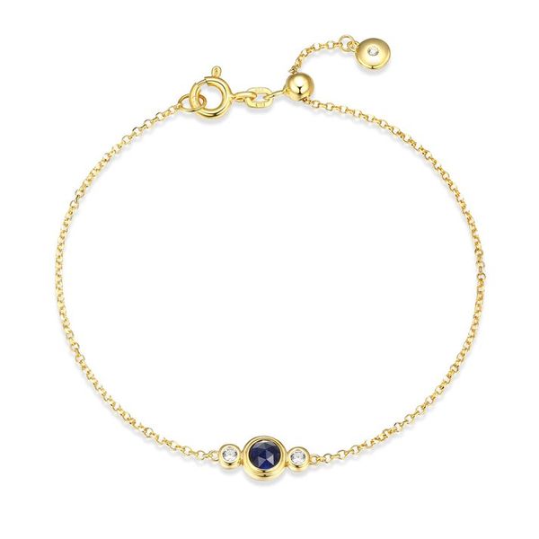 YG September Birthstone Bracelet Carroll's Jewelers Doylestown, PA