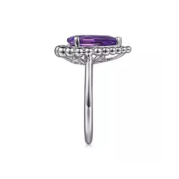 SS amethyst ring Image 2 Carroll's Jewelers Doylestown, PA