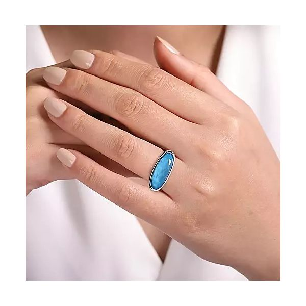 Oval Turquoise Ring – Kate Koel