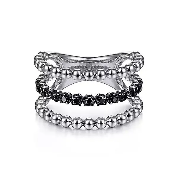 SS 3 Row Ring Carroll's Jewelers Doylestown, PA